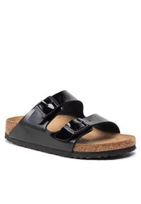 Birkenstock Klapki Arizona Birko-Flor 1005292 Czarny. Kolor: czarny. Materiał: skóra #11