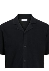 Jack & Jones - Jack&Jones Koszula Orion 12268226 Czarny Relaxed Fit. Kolor: czarny. Materiał: bawełna