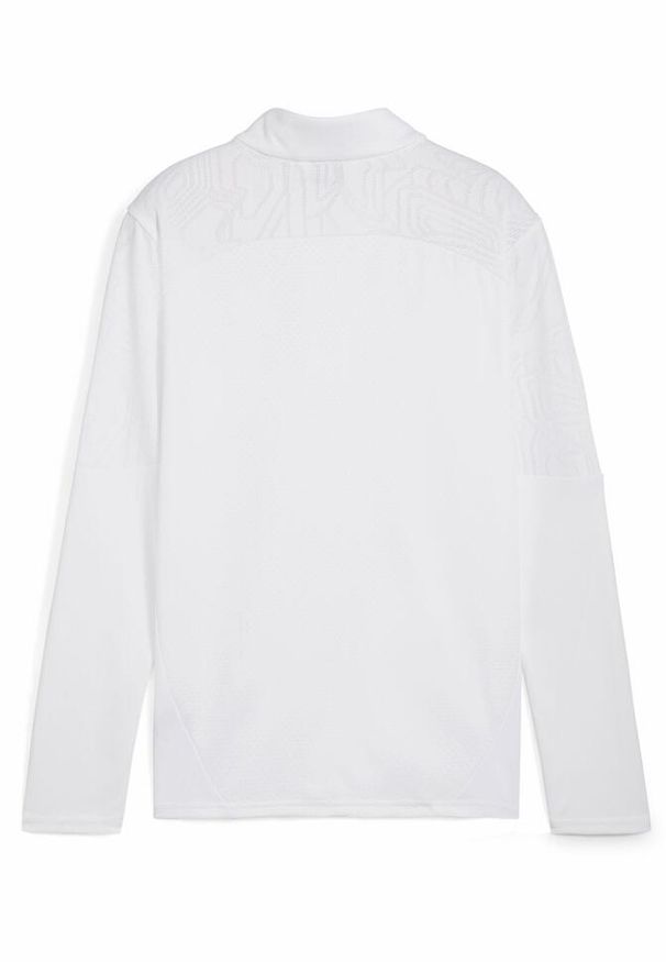 Puma - Młodzieżowa bluza treningowa z zamkiem 1/4 Valencia CF PUMA White. Kolor: biały