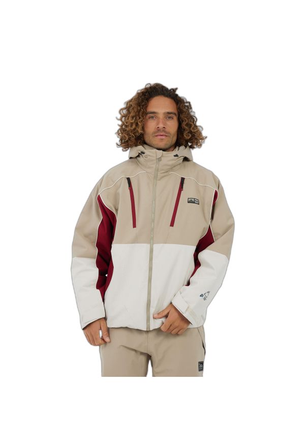 Kurtka narciarska Protest Elgin. Kolor: czerwony. Sezon: zima. Sport: narciarstwo