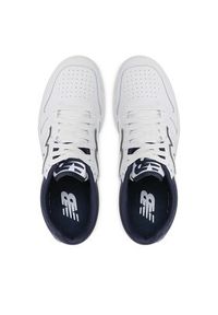 New Balance Sneakersy BB480LWN Biały. Kolor: biały. Materiał: skóra #3
