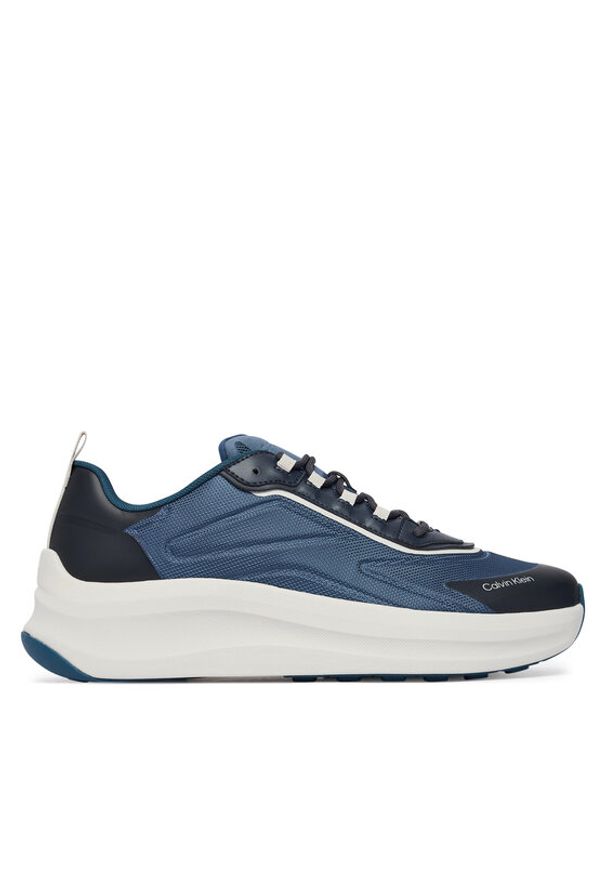 Calvin Klein Sneakersy HM0HM02224 Niebieski. Kolor: niebieski. Materiał: materiał
