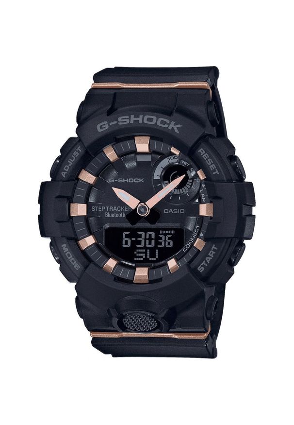 Casio - CASIO ZEGAREK G-SHOCK S-SERIES STEP TRACKER GMA-B800-1AER. Rodzaj zegarka: analogowe