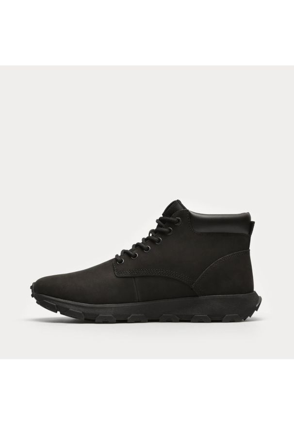 Sneakersy męskie Timberland Winsor Park MID LACE UP SNEAKER BLACK. Kolor: czarny