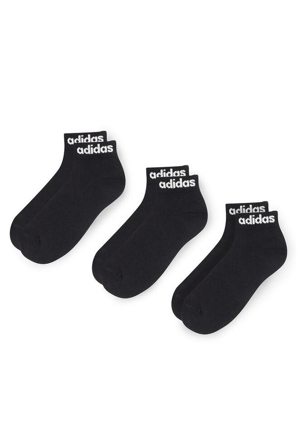 Adidas - Skarpety krótkie adidas. Kolor: czarny