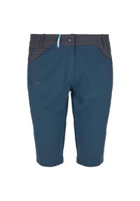Szorty damskie Kilpi Sylane. Kolor: niebieski. Materiał: nylon. Sezon: wiosna, lato. Sport: turystyka piesza #1