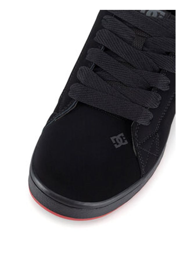 DC Sneakersy COURT GRAFFIK SQ ADYS100442-BYR Czarny. Kolor: czarny. Materiał: skóra