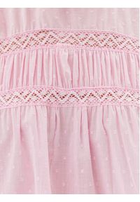 only - ONLY Bluzka Katti 15337637 Różowy Regular Fit. Kolor: różowy. Materiał: bawełna #5