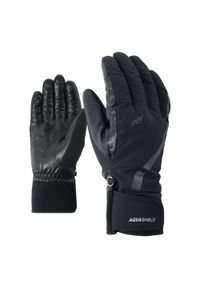 Rękawice Narciarskie Damskie Ziener Kitty As(R). Kolor: czarny. Sezon: zima. Sport: narciarstwo #1