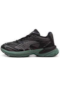 Buty Puma Velophasis Cool Dark, Mężczyźni. Kolor: czarny. Materiał: materiał. Sport: fitness
