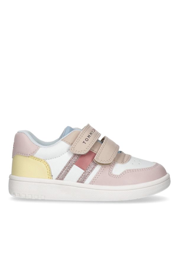 TOMMY HILFIGER - Trenerki do drapania dla dziewczynek Tommy Hilfiger Flag Low. Okazja: na co dzień. Kolor: wielokolorowy