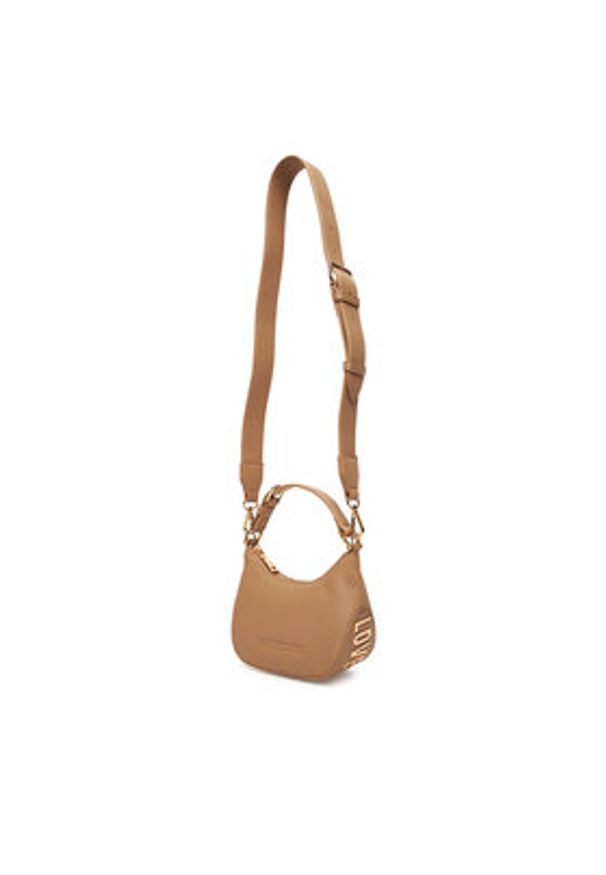 Love Moschino - LOVE MOSCHINO Torebka JC4019PP1NLT0104 Beżowy. Kolor: beżowy. Materiał: skórzane