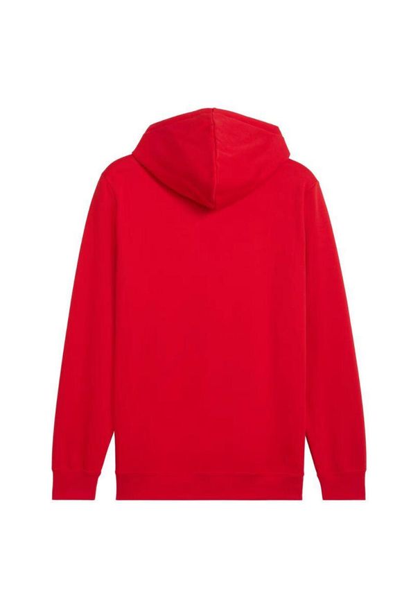 Puma - Męska Bluza Z Kapturem Essentials No 1 Logo. Typ kołnierza: kaptur. Kolor: czerwony