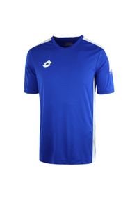 Koszulka piłkarska dla dzieci LOTTO JR ELITE PLUS. Kolor: niebieski. Sport: piłka nożna