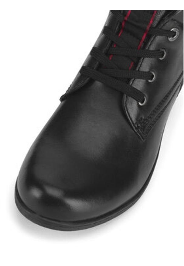 Go Soft Trzewiki WI16-JANE ZULA-03 Czarny. Kolor: czarny. Materiał: skóra