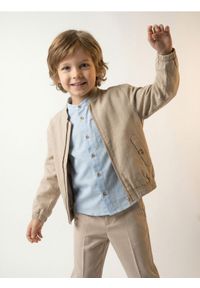 Sinsay - Kurtka bomberka na zamek - beżowy. Kolor: beżowy #1