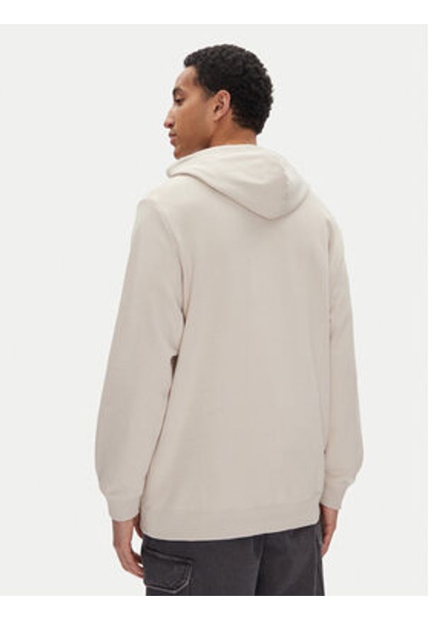 DC Shoes Bluza ADYSF03099 Beżowy Relaxed Fit. Kolor: beżowy. Materiał: bawełna