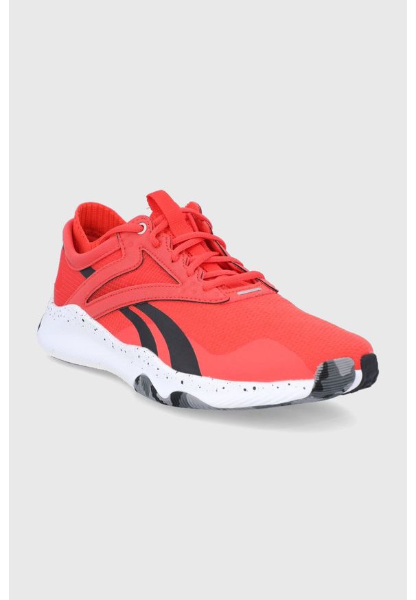 Reebok - Buty Hiit TR. Nosek buta: okrągły. Zapięcie: sznurówki. Kolor: czerwony. Materiał: guma