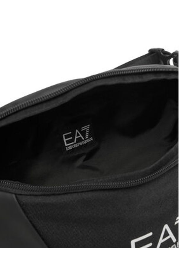 EA7 Emporio Armani Saszetka nerka 7X000073 AF19722 UC001 Czarny. Kolor: czarny. Materiał: materiał