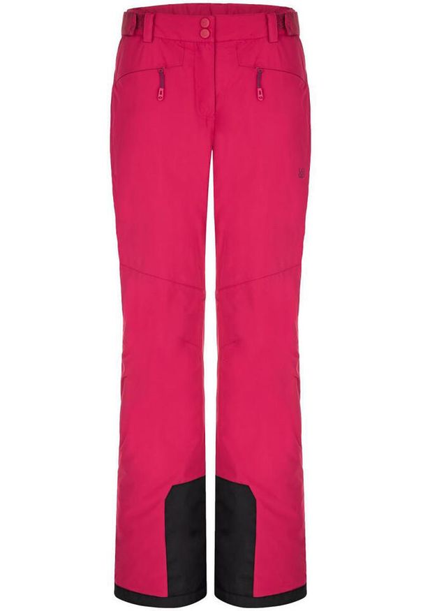 GLENMUIR - Damskie spodnie narciarskie Loap Olka, rozmiar L. Kolor: wielokolorowy, czarny. Sezon: zima. Sport: narciarstwo