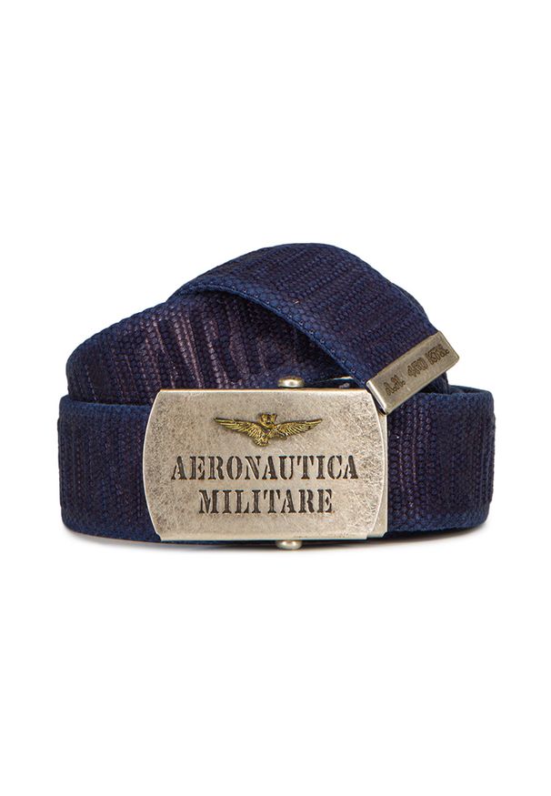 Aeronautica Militare - Pasek AERONAUTICA MILITARE. Materiał: bawełna, tkanina. Wzór: nadruk, moro. Styl: militarny