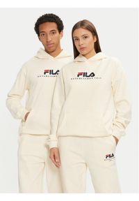 Fila Bluza Unisex Brunssum FAU0145 Écru Regular Fit. Materiał: bawełna