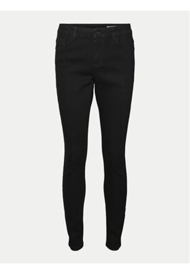 Vero Moda Jeansy Melly 10310691 Czarny Skinny Fit. Kolor: czarny