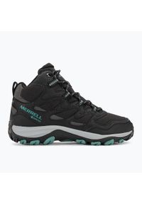 Buty turystyczne damskie Merrell West Rim Sport Mid GTX. Kolor: czarny. Styl: sportowy