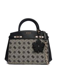 Guess Torebka Melinda HWJP99 02060 Czarny. Kolor: czarny. Materiał: skórzane #4