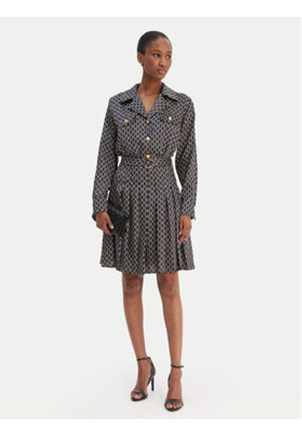 Marciano Guess Sukienka codzienna 6RGK30 7435A Czarny Regular Fit. Okazja: na co dzień. Kolor: czarny. Materiał: syntetyk. Typ sukienki: proste. Styl: casual