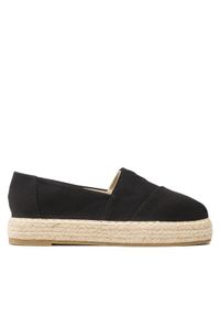 Jenny - JENNY Espadryle WS21180-01 Czarny. Kolor: czarny. Materiał: materiał