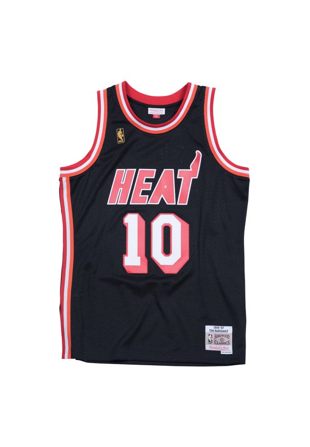 Mitchell & Ness - Koszulka Nba Miami Heat Tim Hardaway. Kolor: czarny, czerwony, wielokolorowy. Sport: koszykówka