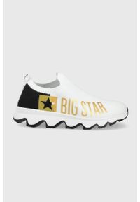 Big-Star - Big Star buty kolor biały. Zapięcie: sznurówki. Kolor: biały. Materiał: guma
