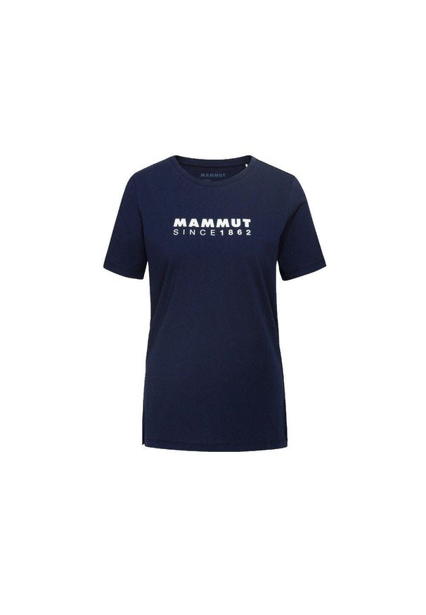 Koszulka damska Mammut Core Classic. Kolor: niebieski. Sport: joga i pilates, taniec