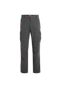 CRAGHOPPERS - Spodnie Męskie III Nosilife Cargo. Kolor: czarny, zielony, brązowy, wielokolorowy. Sezon: lato. Sport: turystyka piesza #1