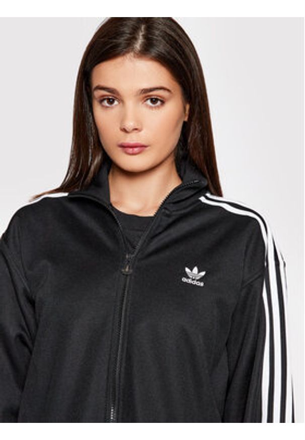 Adidas - adidas Bluza Adicolor Classics HC2062 Czarny Relaxed Fit. Kolor: czarny. Materiał: syntetyk, bawełna