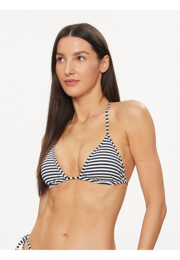 TOMMY HILFIGER - Tommy Hilfiger Góra od bikini UW0UW05090 Granatowy. Kolor: niebieski. Materiał: syntetyk