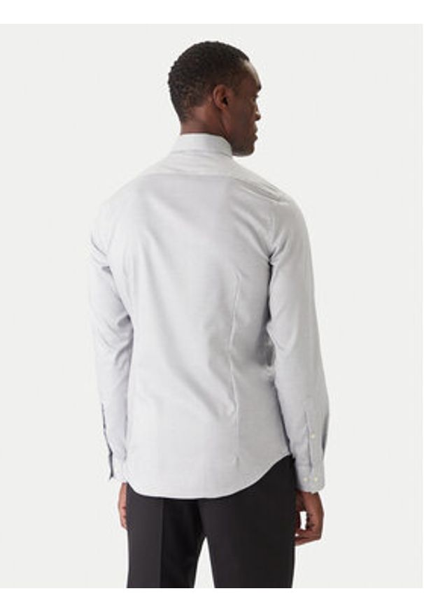 Calvin Klein Koszula LV019EU057 Niebieski Slim Fit. Kolor: niebieski. Materiał: bawełna