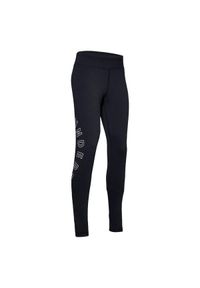 Under Armour - Legginsy Dziecięce Favorite. Kolor: czarny. Styl: sportowy
