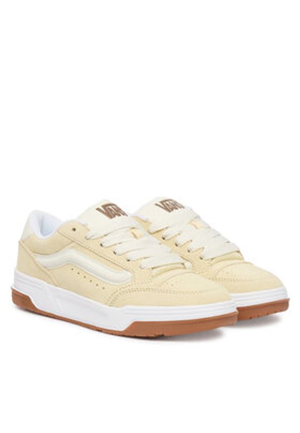 Vans Sneakersy Hylane VN000D1JFLR1 Żółty. Kolor: żółty. Materiał: skóra, zamsz