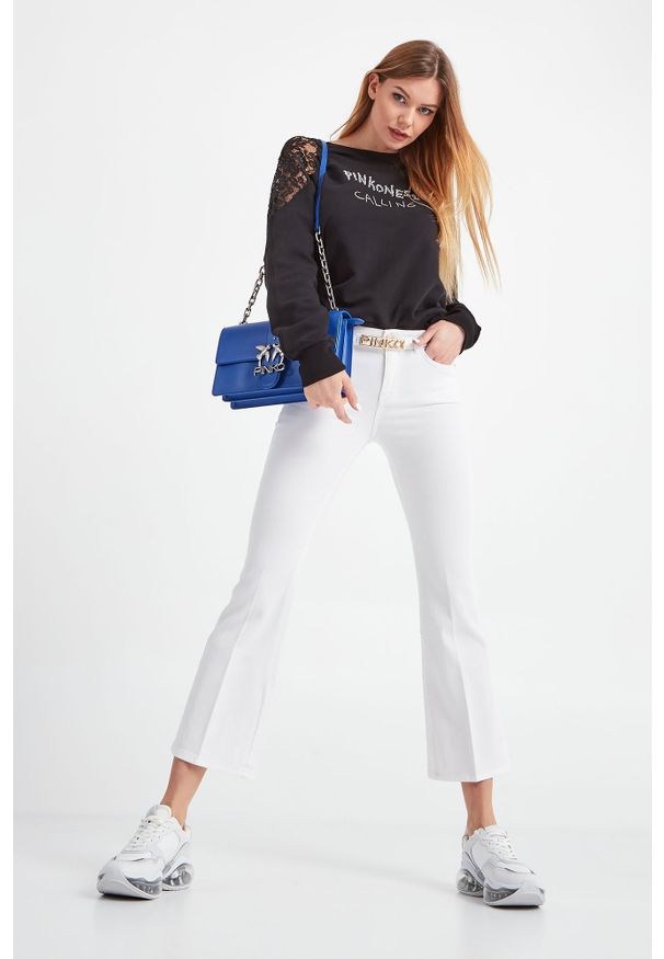 Pinko - JEANSY FANNIE 15 FLARE PINKO. Stan: podwyższony. Styl: klasyczny