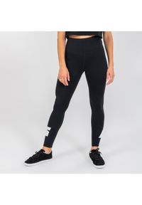 STAREVER - Legginsy do tańca urban dance damskie Starever wysoki stan. Stan: podwyższony. Kolor: czarny. Materiał: elastan, materiał, poliester, poliamid. Sport: taniec