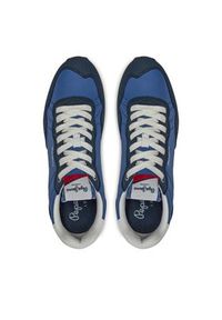 Pepe Jeans Sneakersy Natch Basic M PMS40010 Niebieski. Kolor: niebieski #6