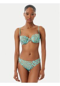 SELMARK - Selmark Dół od bikini BN702 Turkusowy. Kolor: turkusowy. Materiał: syntetyk #3