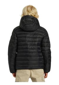 Quiksilver - Kurtka ocieplająca dla Chłopcy SCALY Czarny. Okazja: na co dzień. Kolor: brązowy, zielony, wielokolorowy. Materiał: nylon, materiał. Styl: młodzieżowy, casual