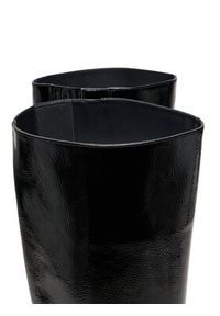 MICHAEL Michael Kors Kozaki Darrah 40F5DRMB5A Czarny. Kolor: czarny. Materiał: lakier, skóra #2