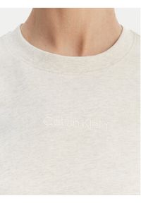 Calvin Klein T-Shirt LV044C905G Szary Regular Fit. Kolor: szary. Materiał: bawełna #4