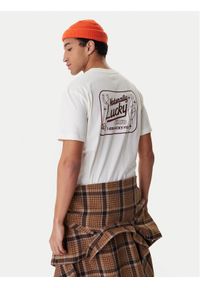 RVCA T-Shirt Lucky You EVYZT00274 Écru Regular Fit. Materiał: bawełna #1