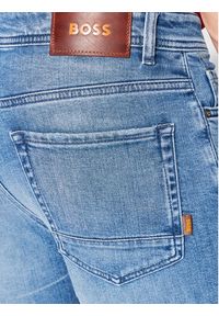 BOSS - Boss Szorty jeansowe Taber 50469955 Niebieski Slim Fit. Kolor: niebieski. Materiał: jeans, bawełna #3