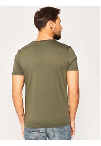 Alpha Industries T-Shirt Basic 188505 Zielony Regular Fit. Kolor: zielony. Materiał: bawełna #5